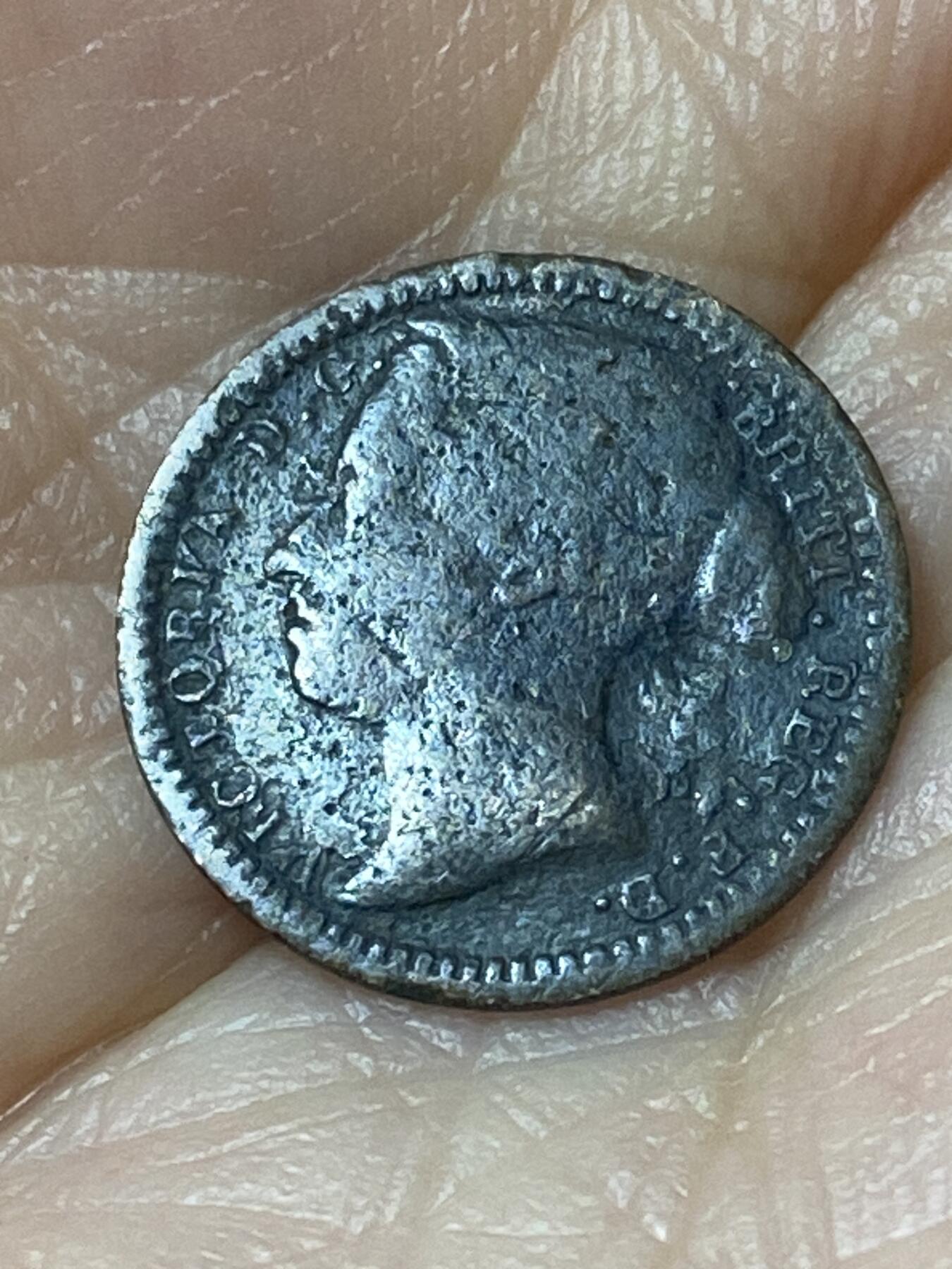 2026年第二十一场(总第一百九十场）外国好品散币场(免佣金) 微不平–英国🇬🇧1876年1/3法新(维多利亚女王时期，马耳他地区专用)