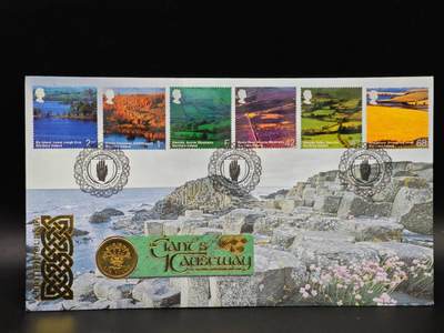  【淘币小摊】限时拍第八百七十拍   克朗币邮币封场    年前最后一场结束全部发出请更换最新收货地址不方便收货的请勿参拍或者顺丰到付 - 英国1991年1镑邮币封