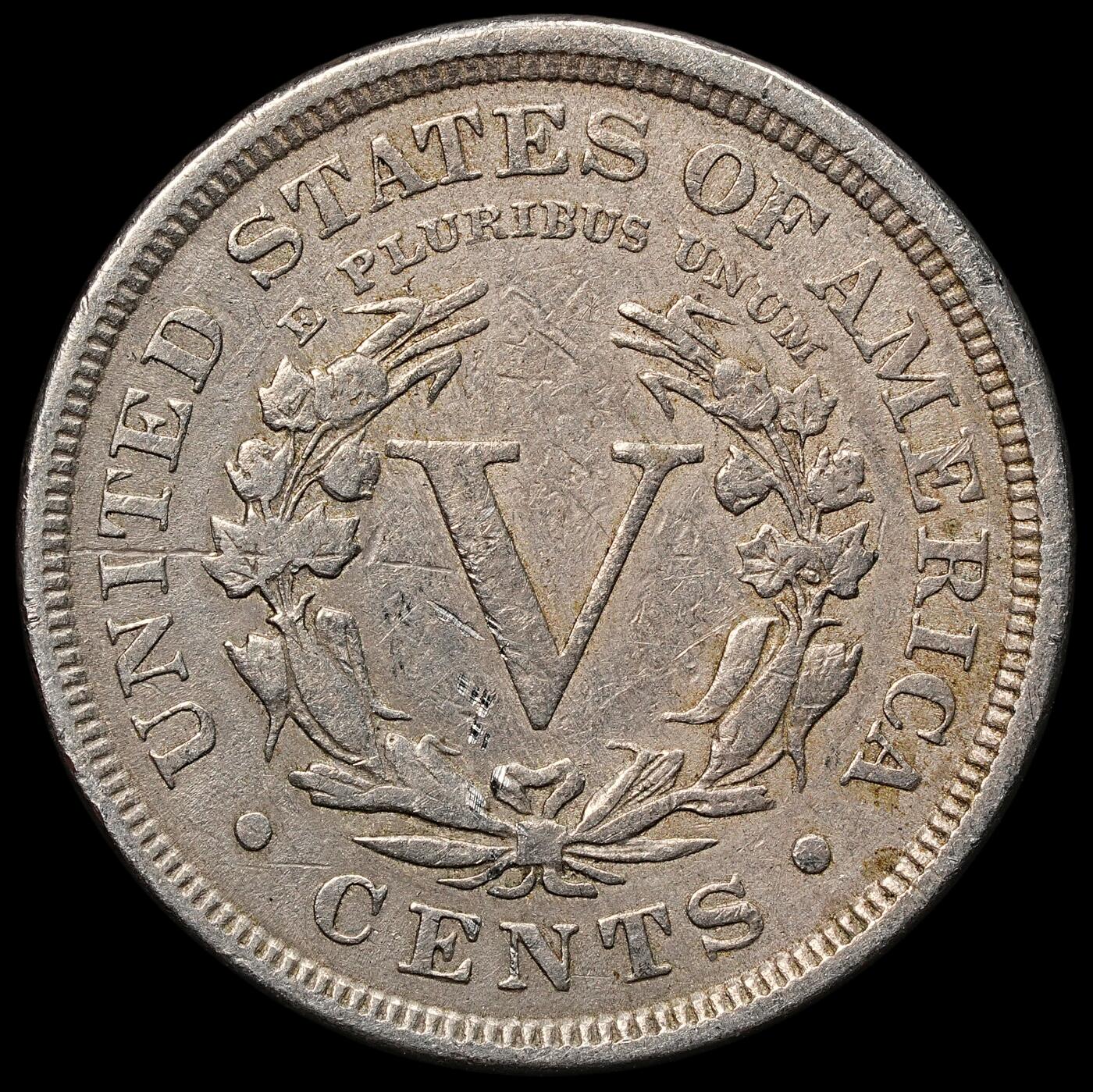 修遠堂世界钱币第104期 1893年美国5美分