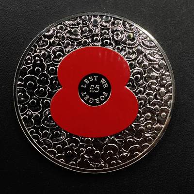  【淘币小摊】限时拍第八百七十拍   克朗币邮币封场    年前最后一场结束全部发出请更换最新收货地址不方便收货的请勿参拍或者顺丰到付 - 泽西岛2014年一战纪念5镑纪念币