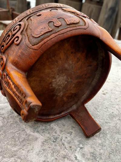 竹质香炉    品相一流 全品 - 竹质香炉    品相一流 全品