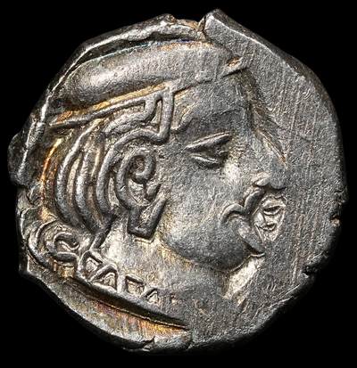 修遠堂世界钱币第104期 - 古印度-西郡太守银币，2.37g