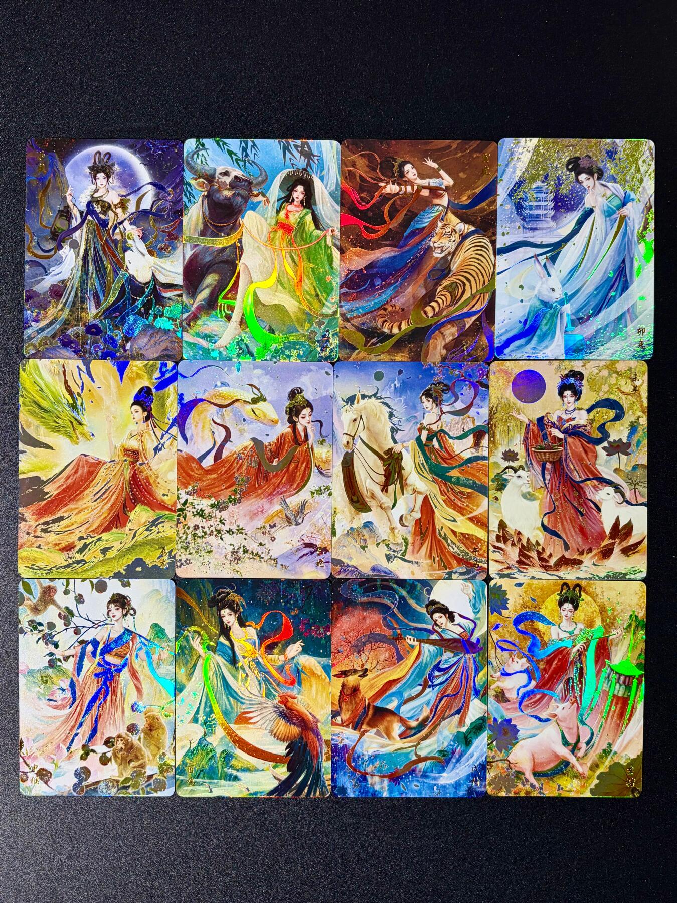 NO.24 好又多金牌大场，年前最后一期，全场中拍有礼！每周一站式配齐，方便凑单！（周6晚9点截拍，卖家送拍0抽成！ 山河潮玩 十二生肖 彩闪一套