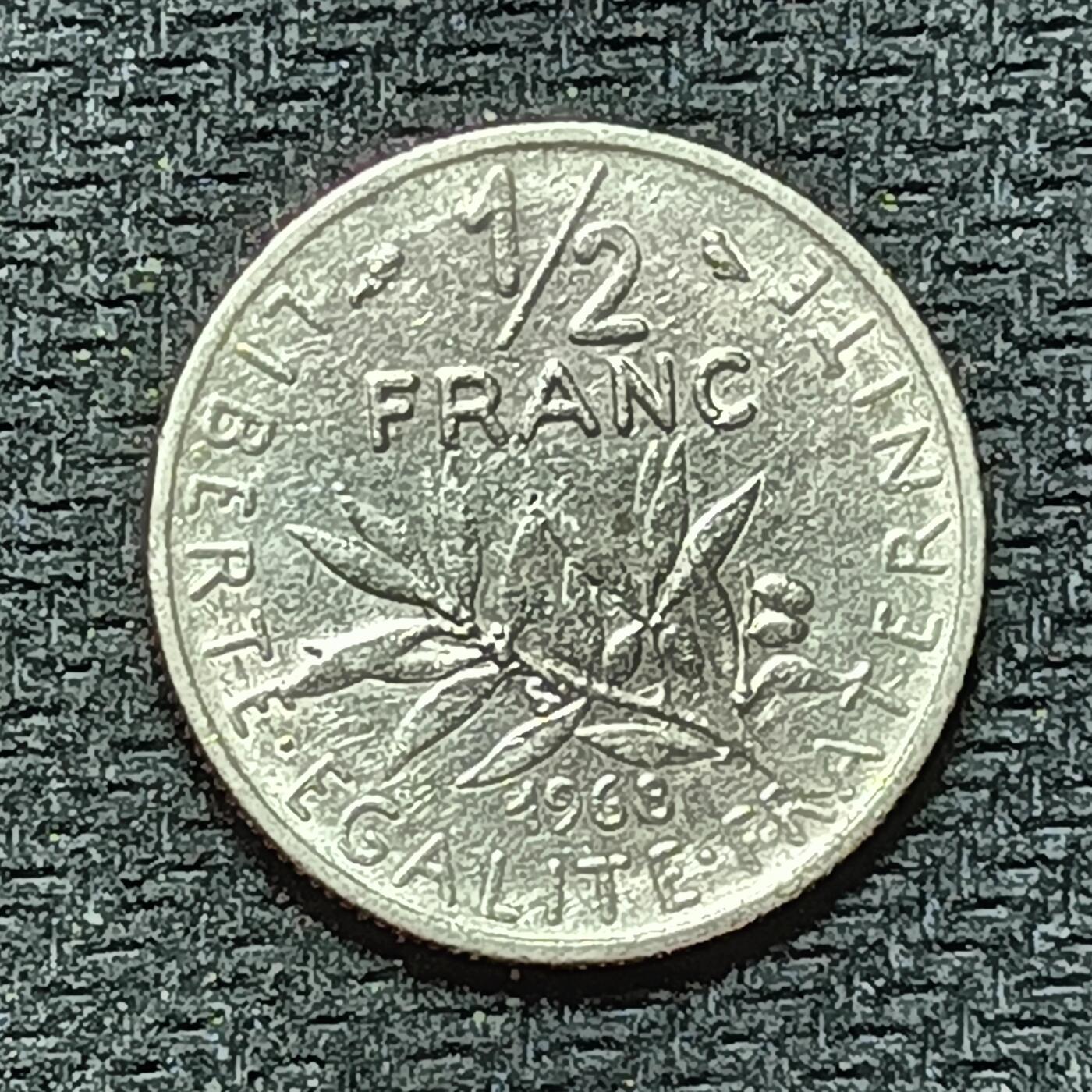 逸泉钱币2026B第十场世界钱币纪念币专场B1231-1615 1323法国1/2法郎