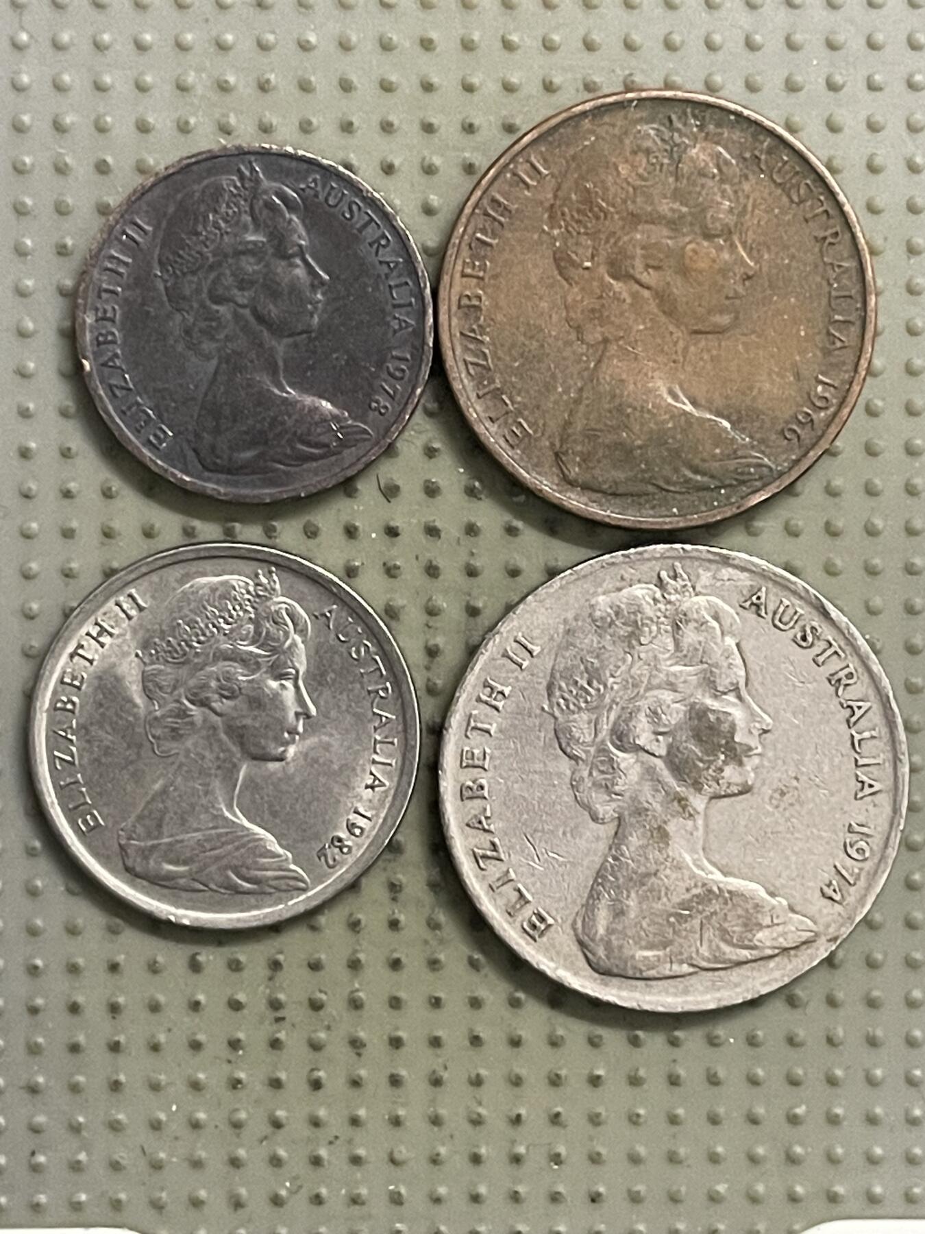 2026年第24场各国散币拍卖（总第174场）年前发货截止到11号 澳大利亚4枚