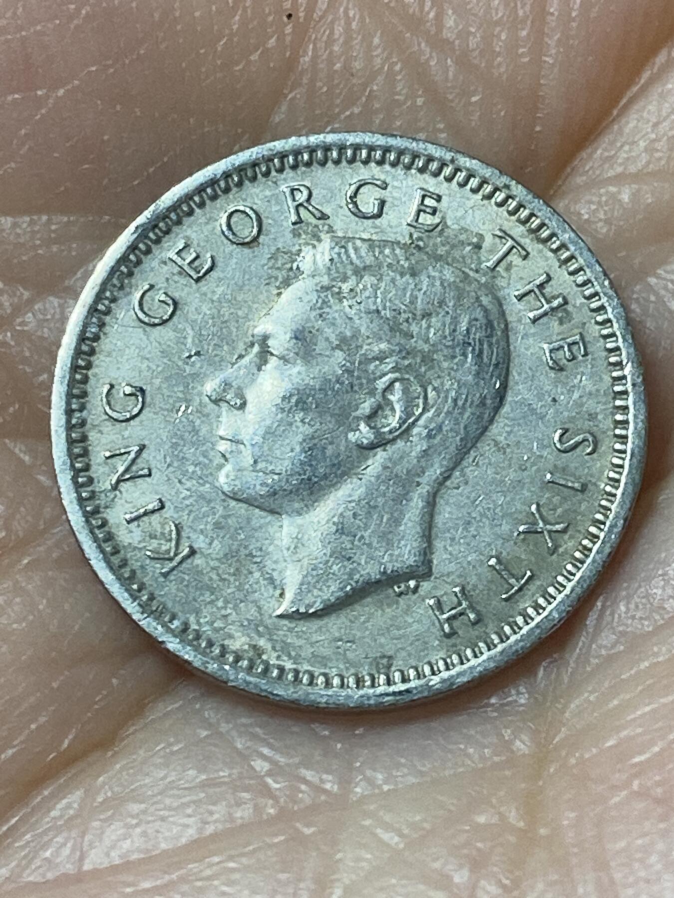 2026年第二十一场(总第一百九十场）外国好品散币场(免佣金) 新西兰🇳🇿1950年3便士(乔治六世第三版)