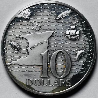 【金马踏春，泉马奔腾】2026 年新年贺岁场，（定于年初五接财神截拍）祝各位老板马到成功，马上有钱，愿岁岁平安喜乐顺遂 - 全新 1973 年特立尼达和多巴哥 10 元精制纪念银币，35 克 925 高银