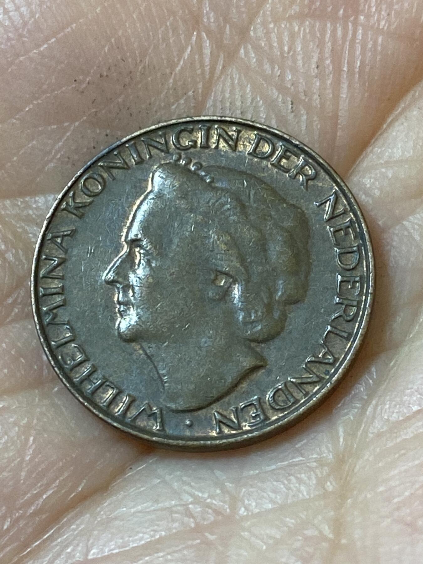 2026年第二十一场(总第一百九十场）外国好品散币场(免佣金) 荷兰🇳🇱1948年1分(威廉明娜女王退位年，第六版，Fish–鱼标)