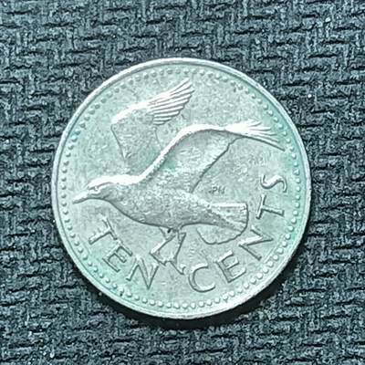 逸泉钱币2026B第十场世界钱币纪念币专场B1231-1615 - 1411巴巴多斯10分