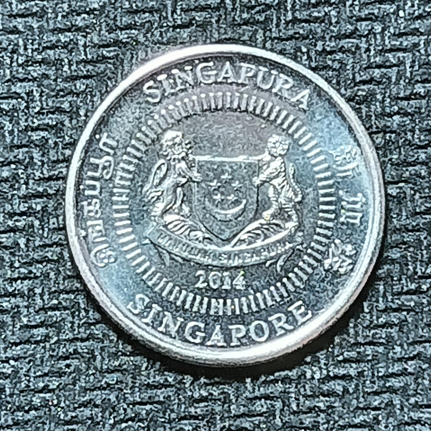 逸泉钱币2026B第十场世界钱币纪念币专场B1231-1615 1401新加坡10分