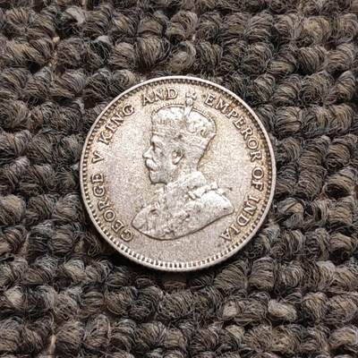 1927年英属海峡殖民地乔治五世10分小银币 - 1927年英属海峡殖民地乔治五世10分小银币