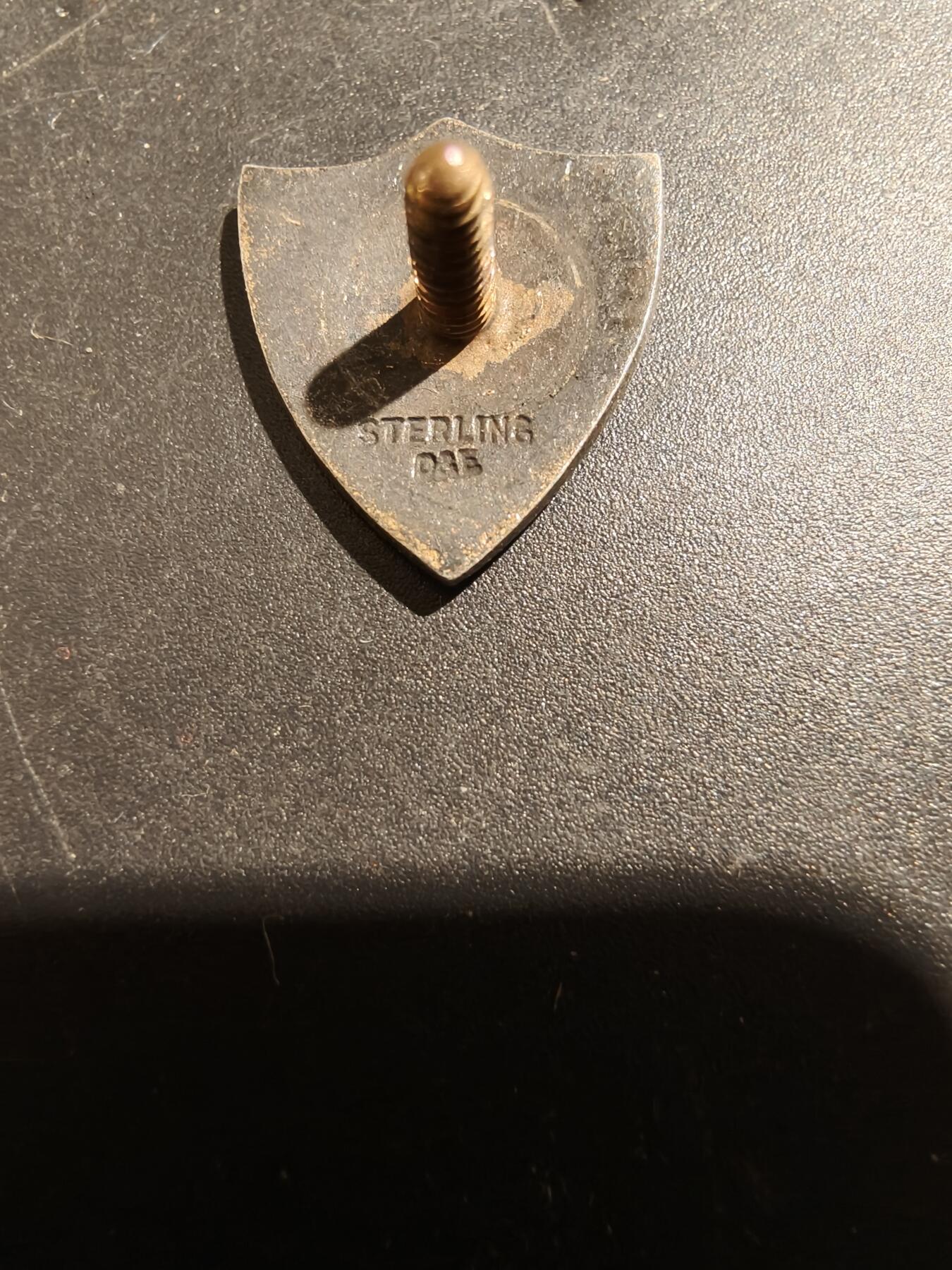 老王徽章第181期 英国证章   925银质珐琅    2.7g