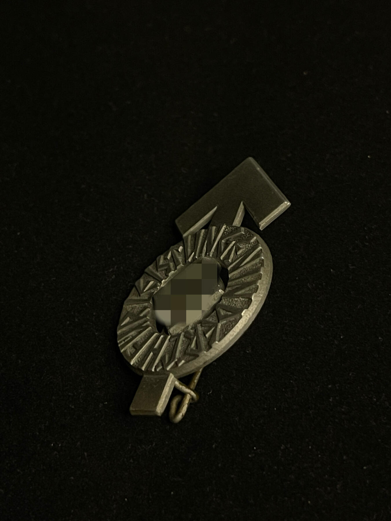 杂勋专场 德国德三HJ青年团熟练技能徽章，背打RZM M1/72厂标（Fritz Zimmermann）