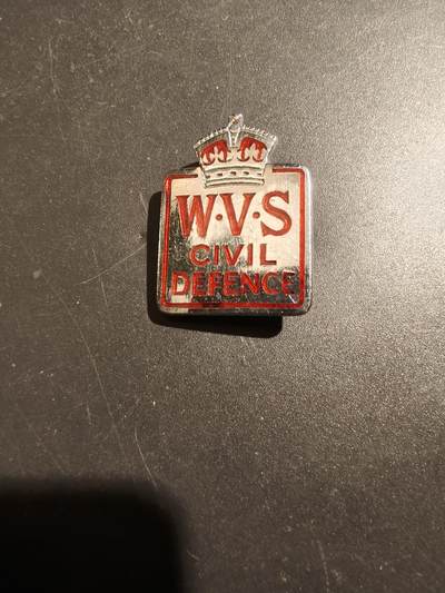 老王徽章第181期 - 英国二战妇女志愿服务队民防证章