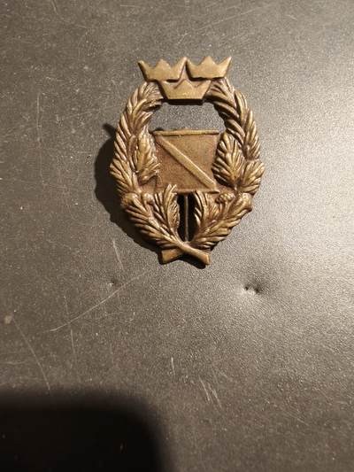 老王徽章第181期 - 瑞典陆军定向越野技能证章