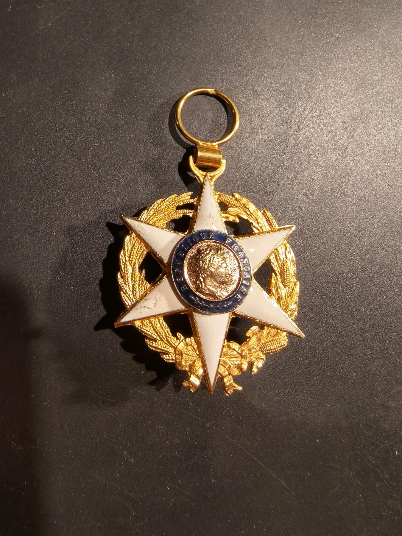 老王徽章第181期 法国骑士级农业功绩勋章    无绶带