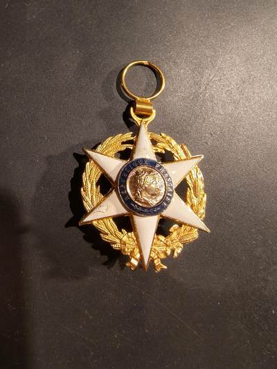 老王徽章第181期 - 法国骑士级农业功绩勋章    无绶带