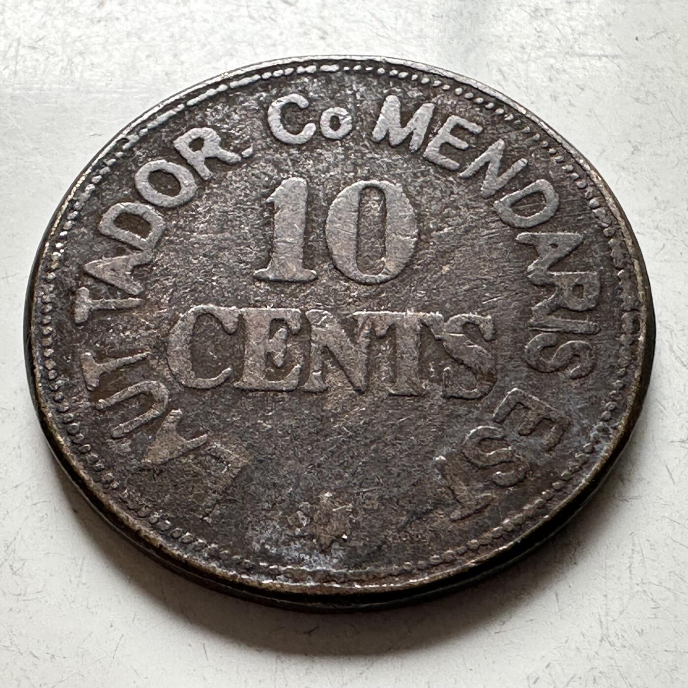 🌹外币初藏🌹🐯2026年第18场 快递将在12号停运 年前需发货的抓紧 ，年后正月十五恢复发货 印尼1906年苏门答腊种植园10分代用币 老代币 23.6毫米