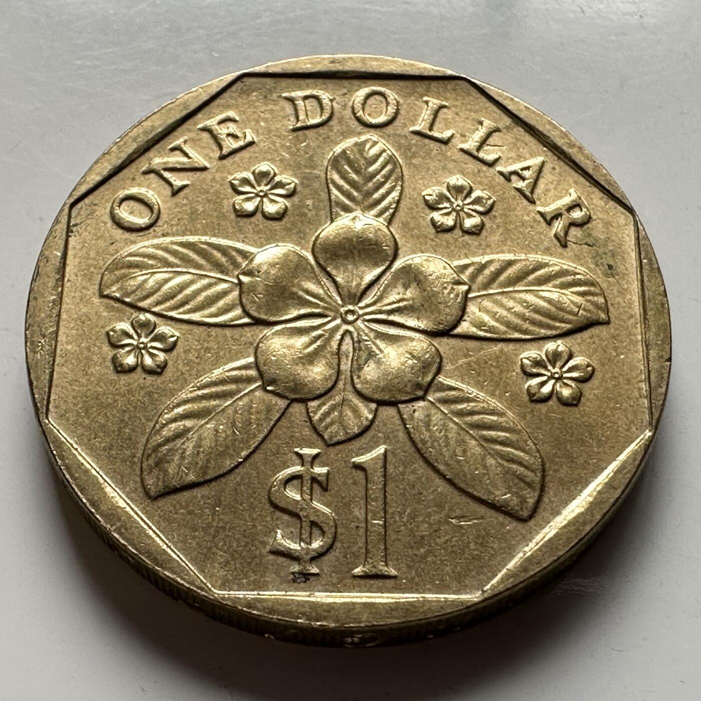 🌹外币初藏🌹🐯2026年第18场 快递将在12号停运 年前需发货的抓紧 ，年后正月十五恢复发货 新加坡1997年¥1 b