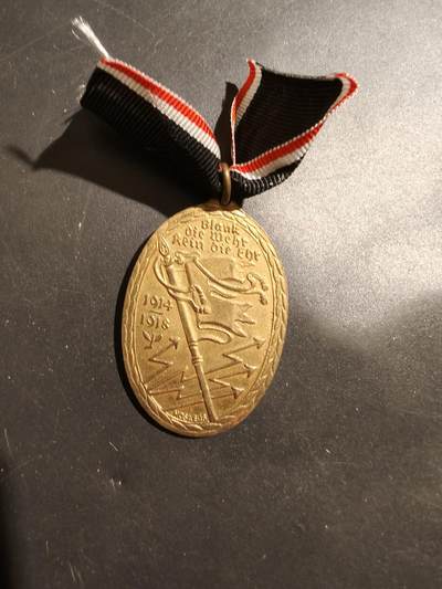 老王徽章第181期 - 德国一战基夫霍伊泽老兵协会奖章