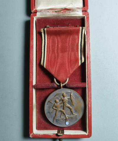 杂勋专场 - 德国（1939）德奥合并奖章 少见带原盒