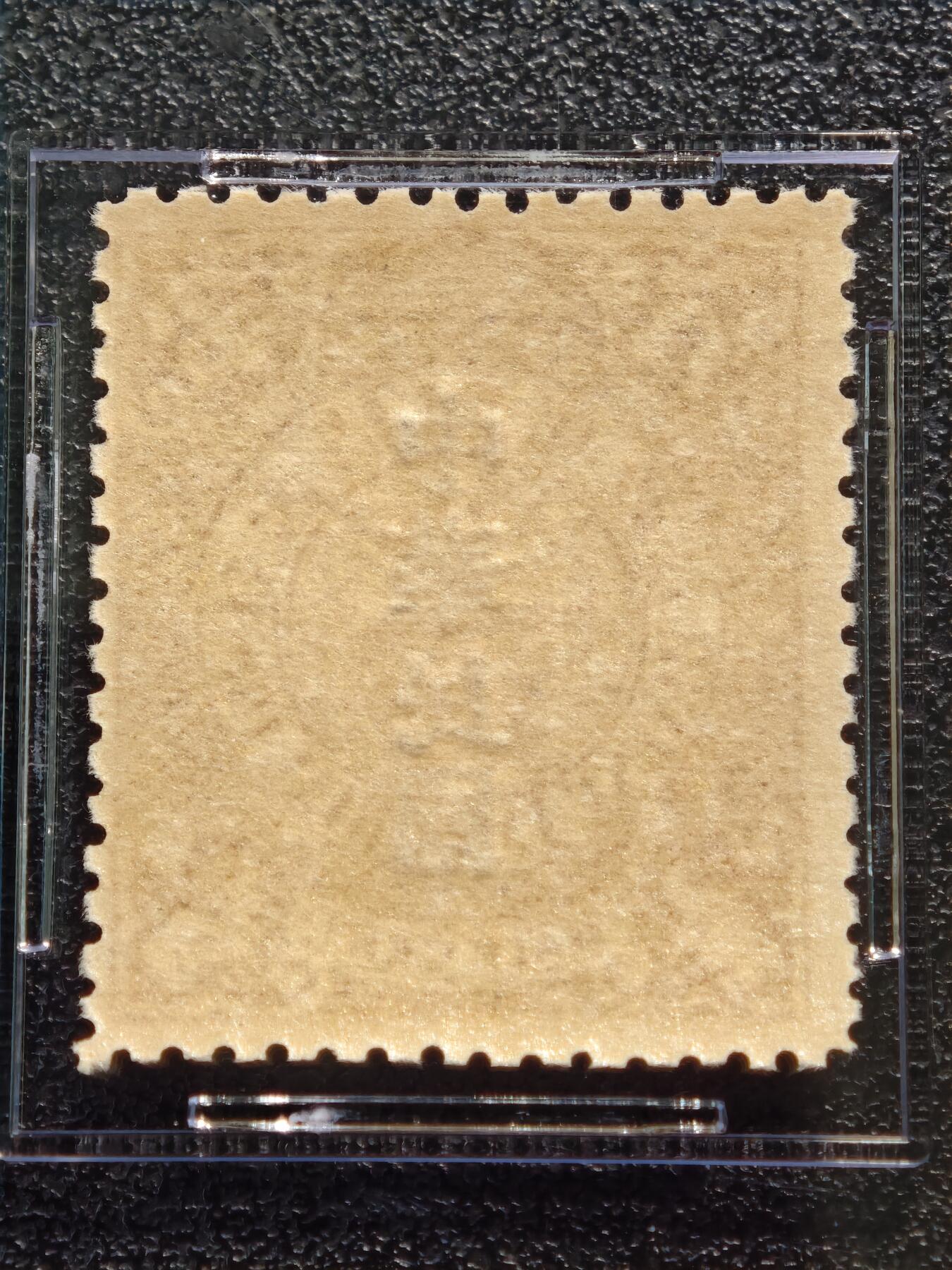 【德藏】世界币章拍卖第165期（拍品征集中~欢迎藏友联系） 1912年 中国民国加盖“中华民国”半分蟠龙邮票 ASG VF/XF85 Mint OG