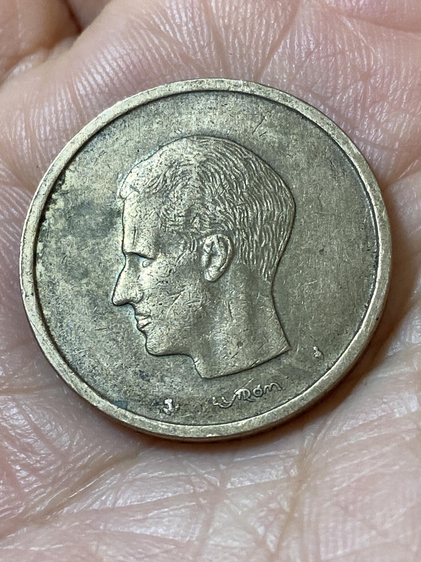 2026年第二十一场(总第一百九十场）外国好品散币场(免佣金) 比利时🇧🇪1981年20法郎(博杜安一世，荷语版)