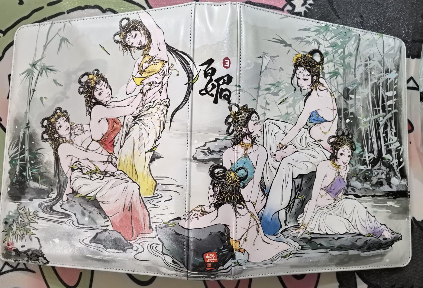 丫丫卡拍贺岁期-隔天发货（2月11日22：00截拍） 【卡册】橙卡文化--百媚西游 九宫皮质拉链接驳卡册一本☆无内页