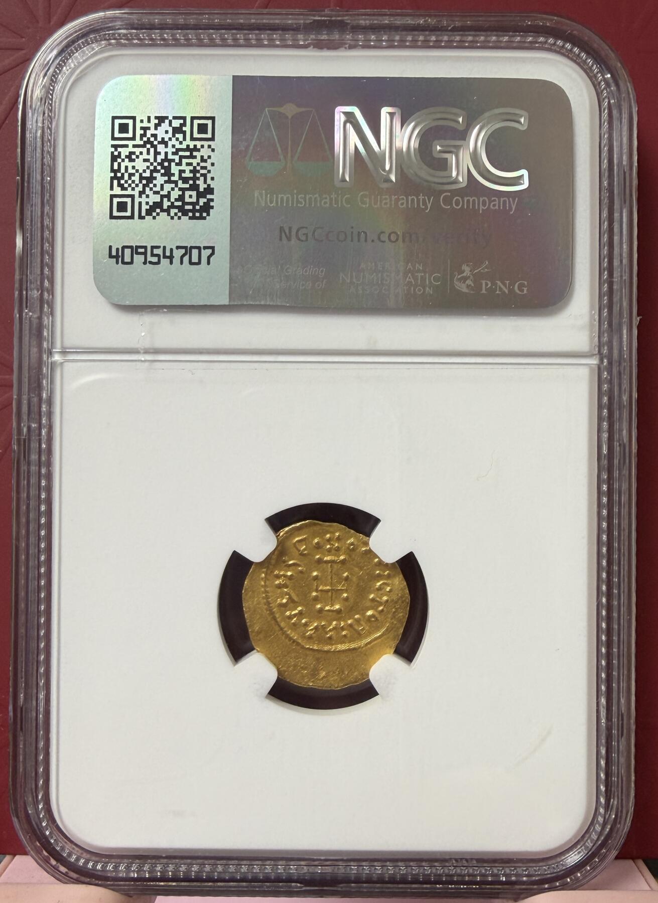 2026年2月捡漏拍 拜占庭帝国君士坦斯二世金币