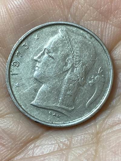 2026年第二十一场(总第一百九十场）外国好品散币场(免佣金) - 比利时🇧🇪1973年1法郎(博杜安一世时期，法语版)