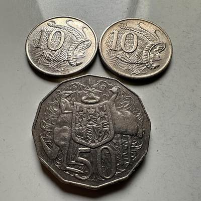 🌹外币初藏🌹🐯2026年第18场 快递将在12号停运 年前需发货的抓紧 ，年后正月十五恢复发货 - 澳大利亚老年版3枚