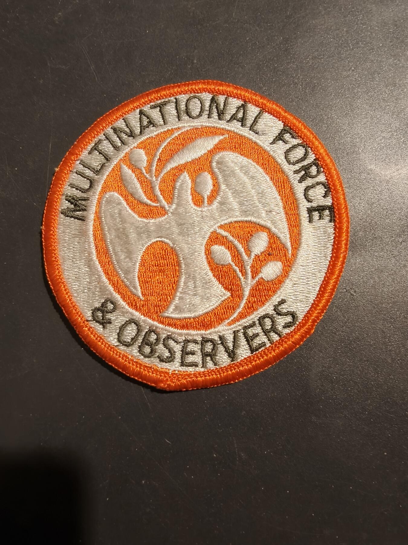 老王徽章第181期 中东战争多国维和部队军事观察员臂章