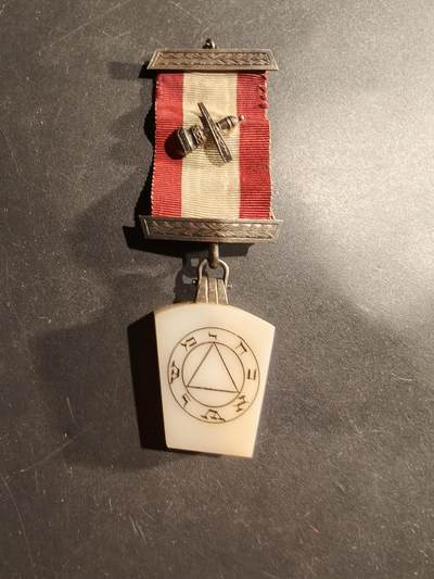 老王徽章第181期 - 英国共济会奖章     925银    14.4g