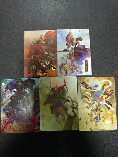 天玑星卡拍第170期《2.9周一截拍》持续收拍收评中 满赠卡需备注 - 三国志 正子公也 五虎上将 彩闪 五张