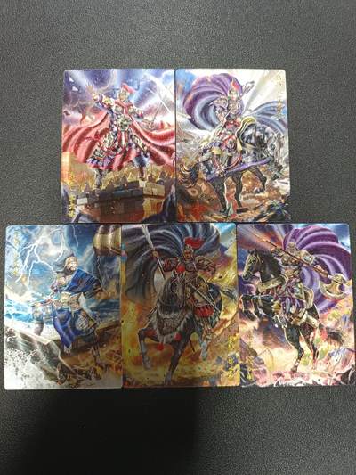 天玑星卡拍第170期《2.9周一截拍》持续收拍收评中 满赠卡需备注 - 玄卡阁 三国演义 白羽 曹魏五子良将 粗闪 五张