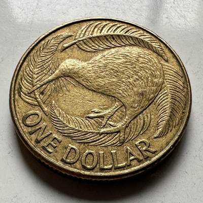 🌹外币初藏🌹🐯2026年第18场 快递将在12号停运 年前需发货的抓紧 ，年后正月十五恢复发货 - 新西兰1990年¥1 a