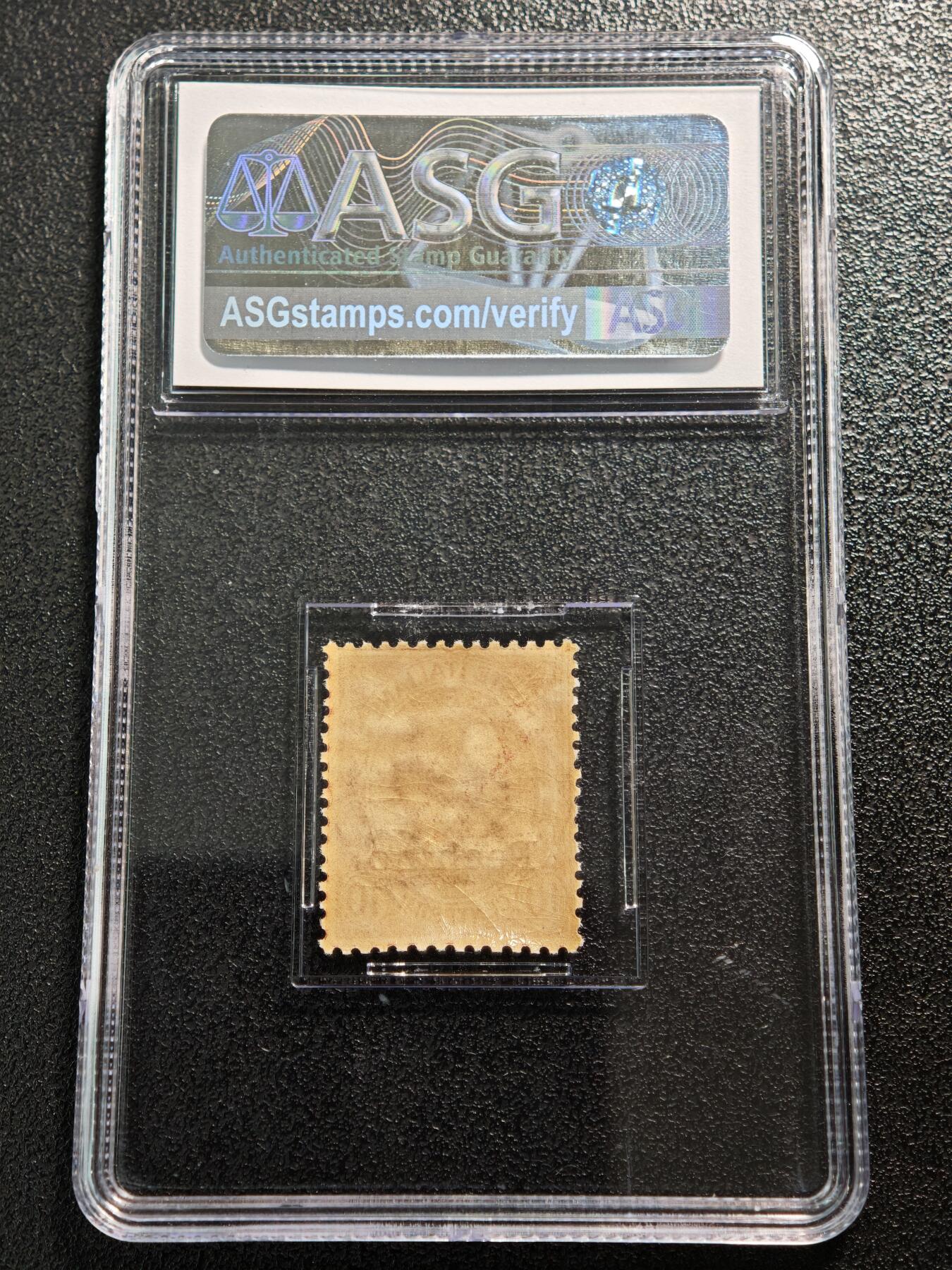 【德藏】世界币章拍卖第165期（拍品征集中~欢迎藏友联系） 1917年 意大利在华客邮（北京/佩奇诺加盖）10分邮票 ASG VF/XF85 Mint OG