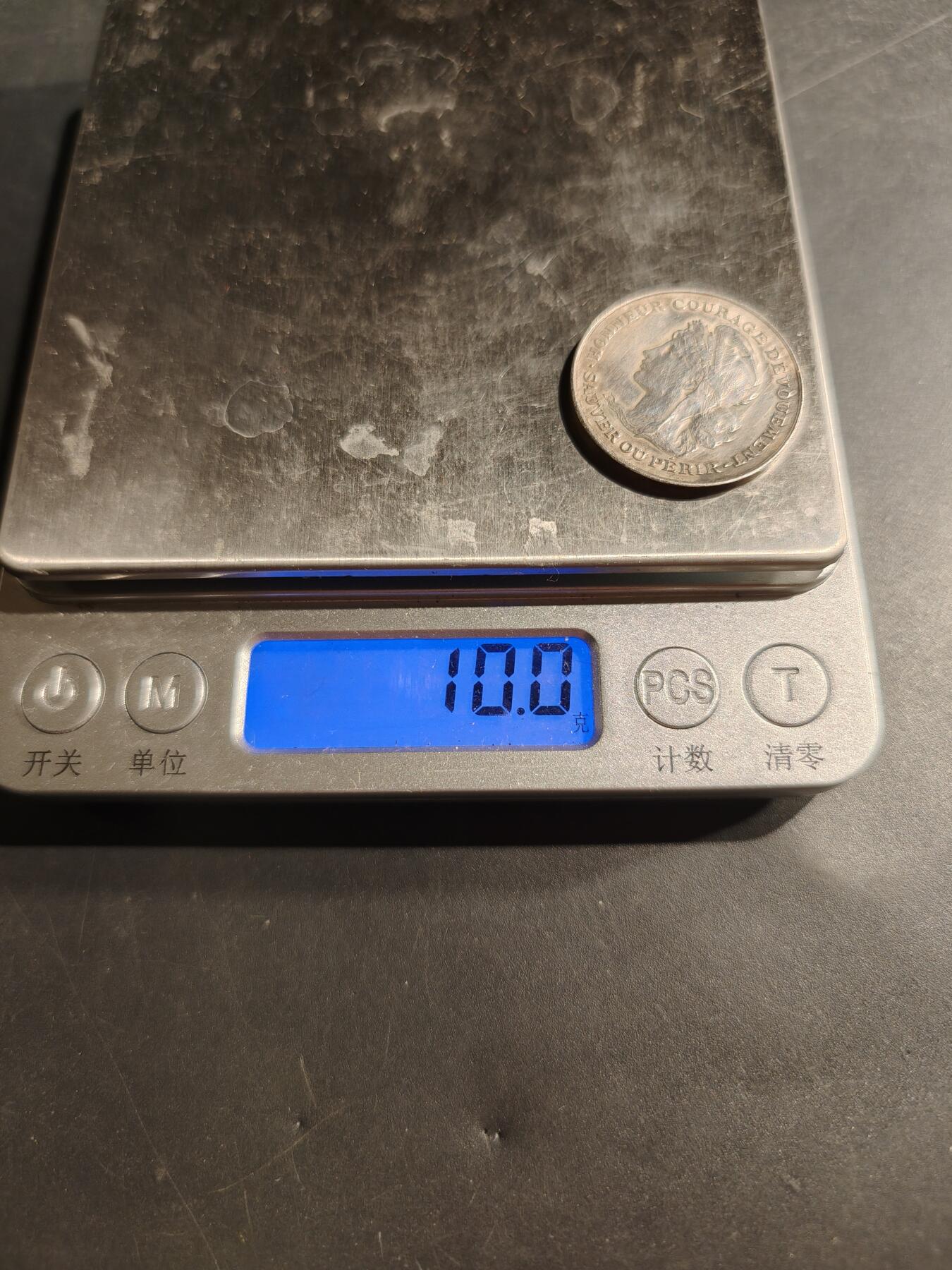 老王徽章第181期 法国卢瓦尔省救生员联谊会纪念章    原盒     直径28mm    重量10g