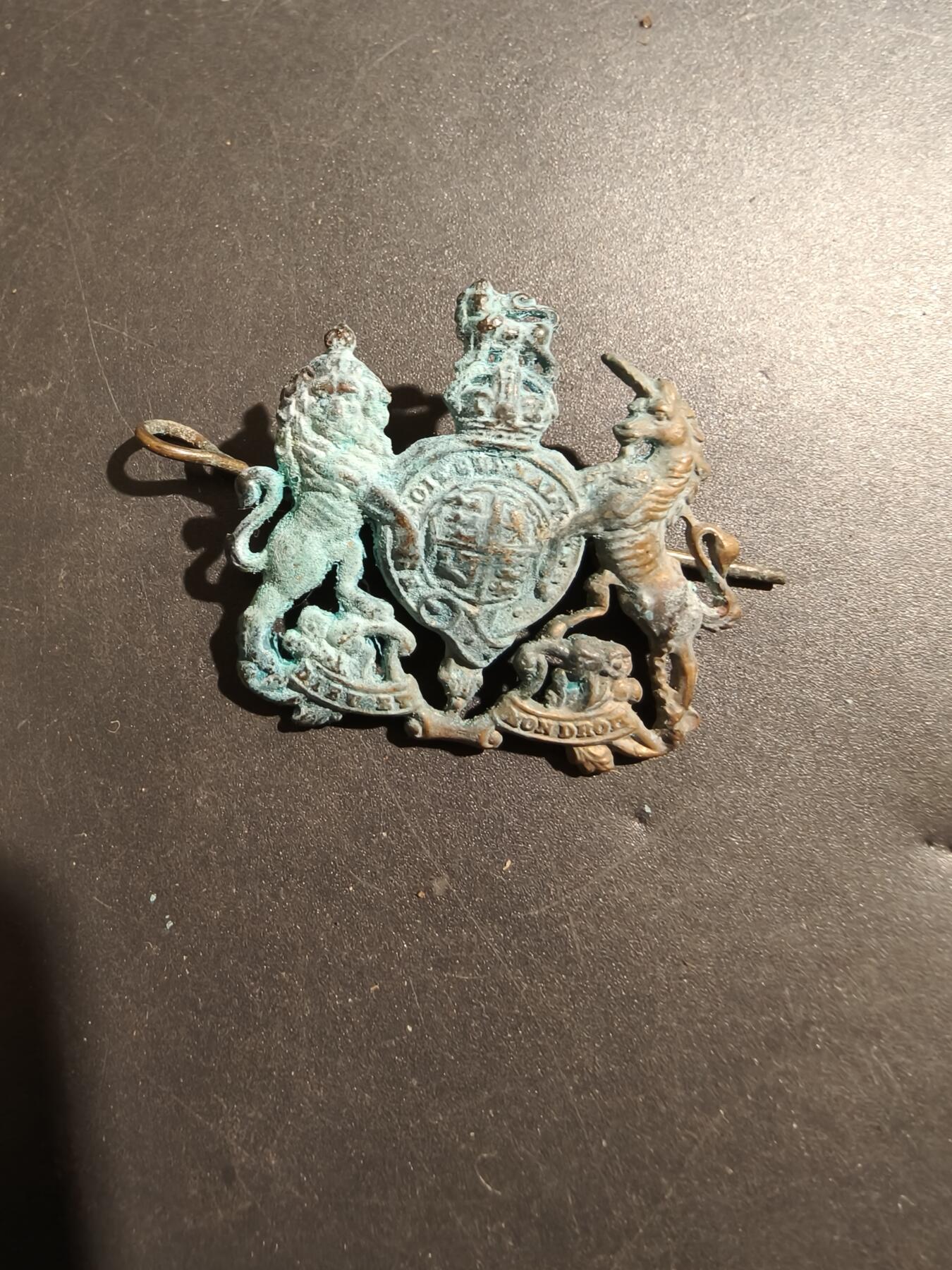 老王徽章第181期 英国总务团帽徽     一战时期