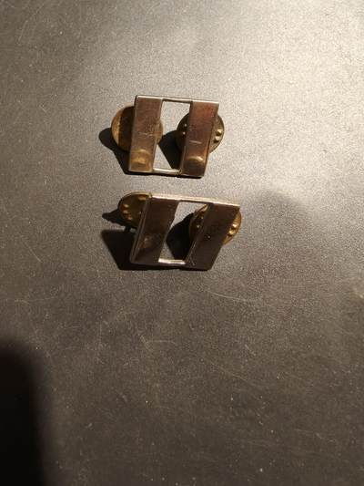 老王徽章第181期 - 美国陆军上尉金属军衔一组    925银    6.3g