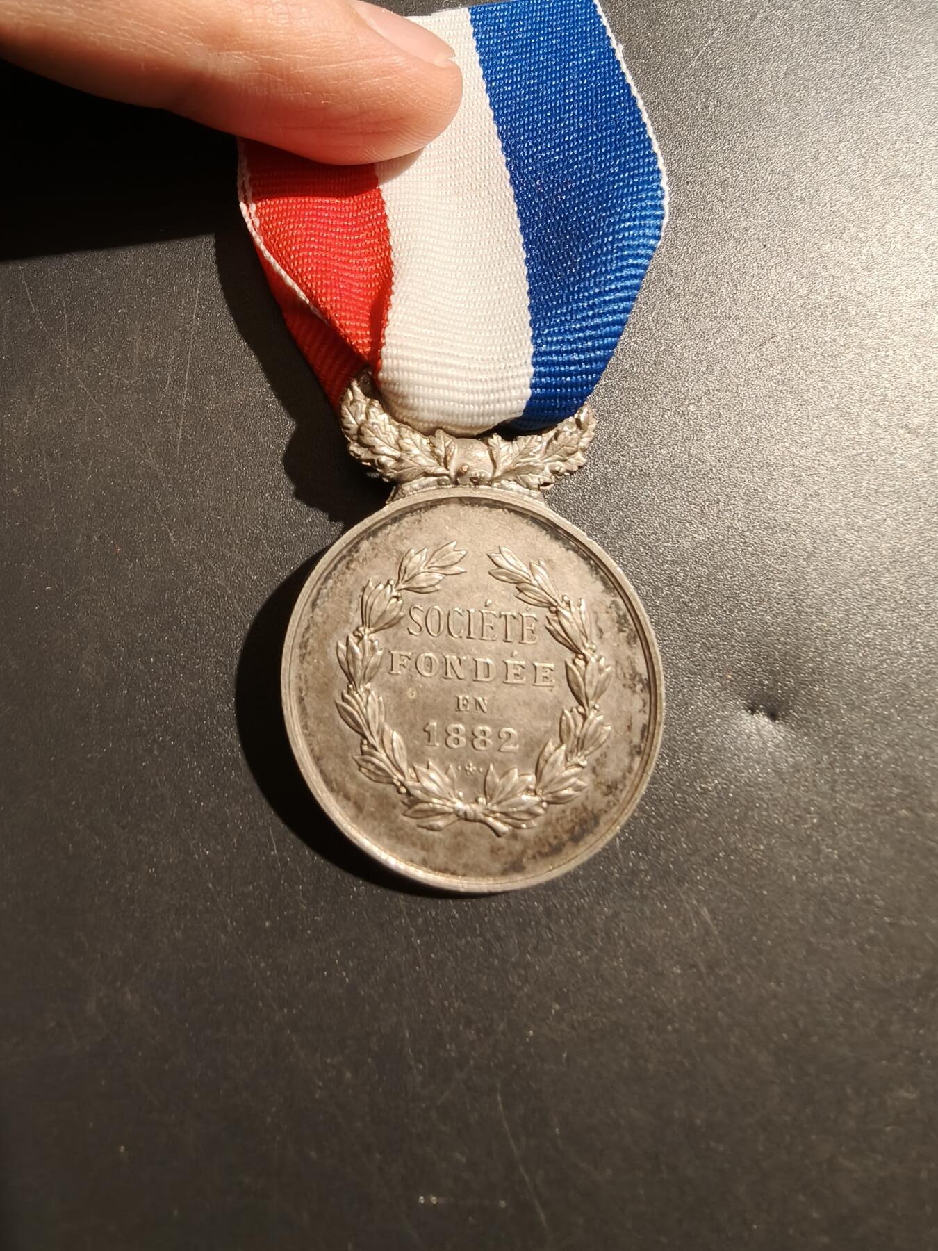 老王徽章第181期 法国1881年巴士底日纪念章