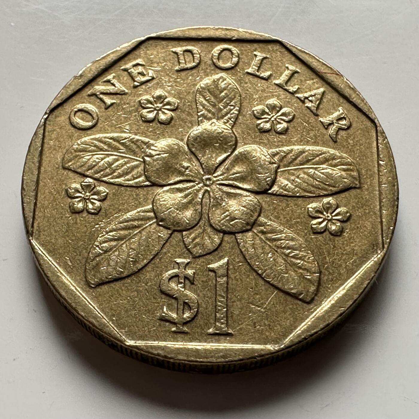 🌹外币初藏🌹🐯2026年第18场 快递将在12号停运 年前需发货的抓紧 ，年后正月十五恢复发货 新加坡1997年¥1 a