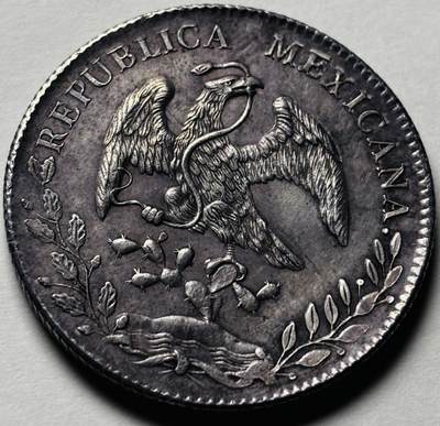 【金马踏春，泉马奔腾】2026 年新年贺岁场，（定于年初五接财神截拍）祝各位老板马到成功，马上有钱，愿岁岁平安喜乐顺遂 - 少见 1892 年墨西哥第二共和国 花边鹰洋银元，27 克 900 银，紫彩带光