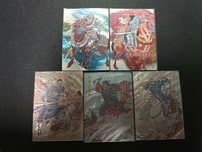 天玑星卡拍第170期《2.9周一截拍》持续收拍收评中 满赠卡需备注 - 三国演义 张飞 关羽 典韦 许褚 庞德 粗闪 五张