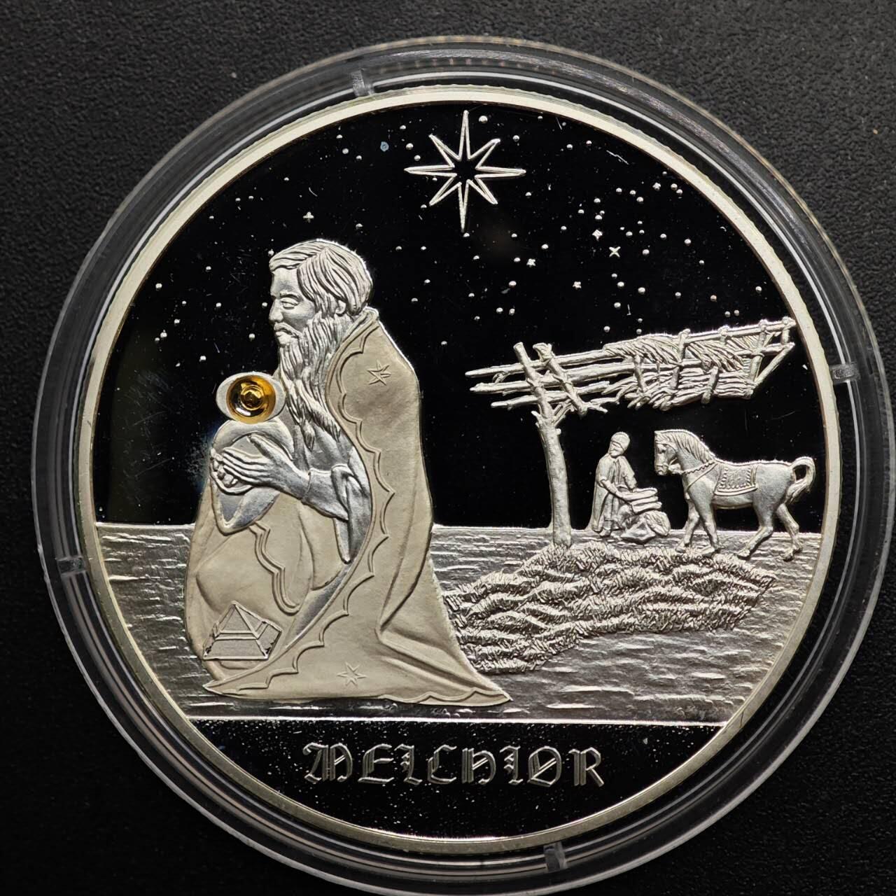 【淘币小摊】实时拍第八百七十拍   银币套币场    年前最后一场周一预留全部发出 本场无中意拍品可私信周日发货请更换最新收货地址不方便收货的请勿参拍或者顺丰到付 民主刚果2005年10法郎X3精制银币套 三圣 25克925银X3 发行量：5千