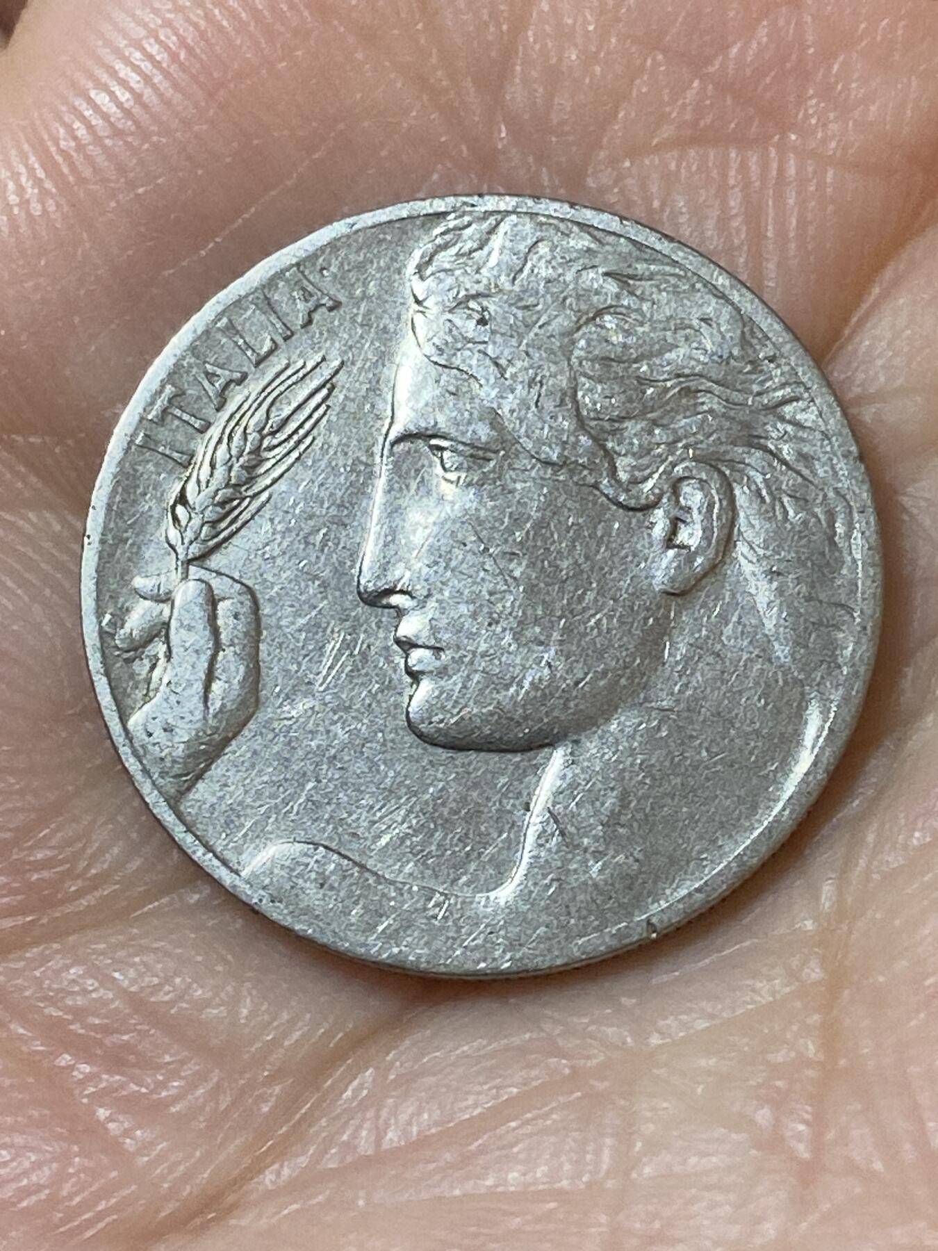 2026年第二十一场(总第一百九十场）外国好品散币场(免佣金) 意大利王国1913年20分(维托里奥·埃马努埃莱三世第二套)