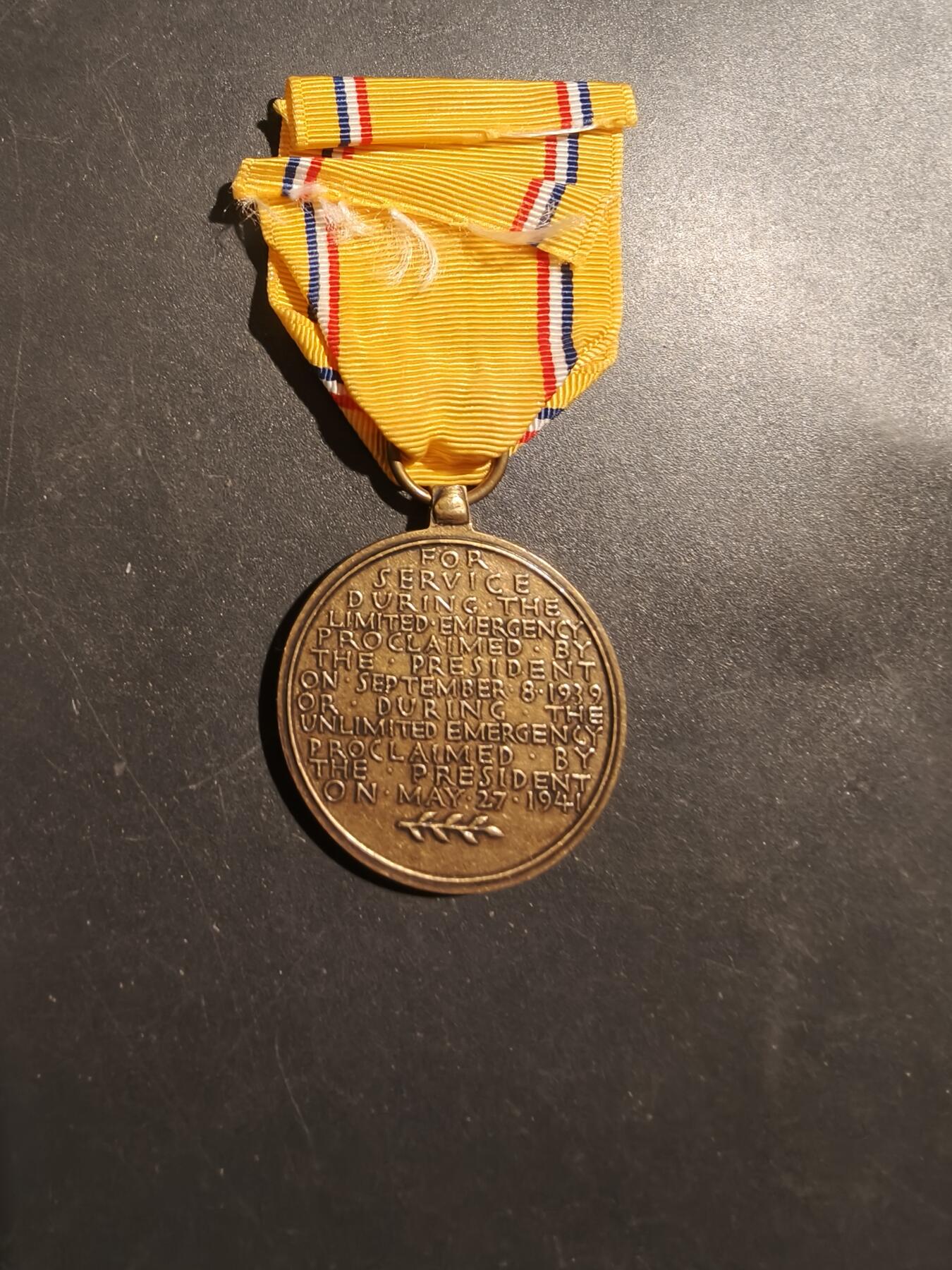 老王徽章第181期 美国二战本土防卫奖章