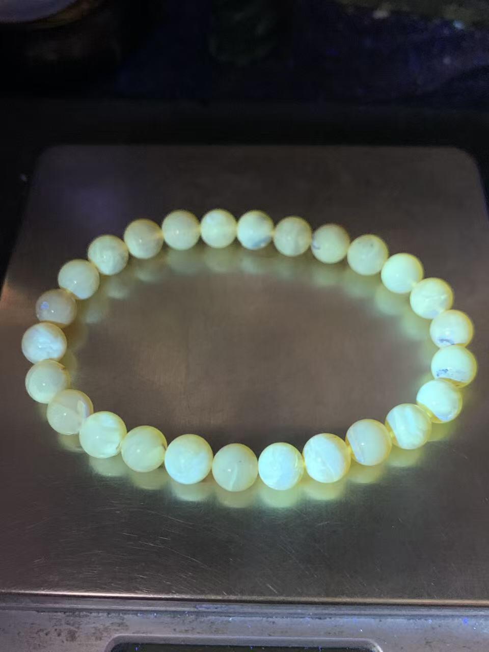 天然乌克兰蜜蜡手串1条！