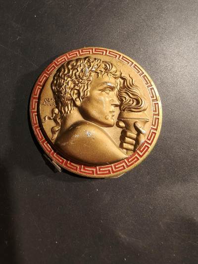 老王徽章第181期 - 罗马风格纪念章    直径58mm   重量51.7g