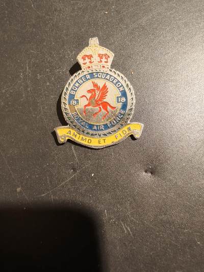 老王徽章第181期 - 英国皇家空军轰炸机分队证章